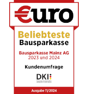 Auszeichnung BKM Beliebteste Bausparkasse 